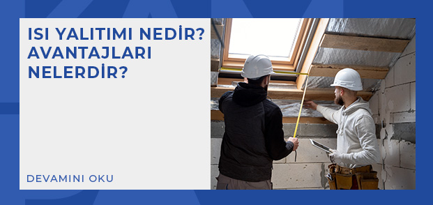 isi yalitimi nedir avantajlari nelerdir
