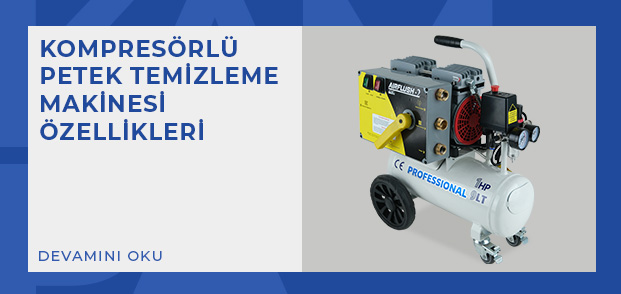 kompresorlu petek temizleme makinesi ozellikleri